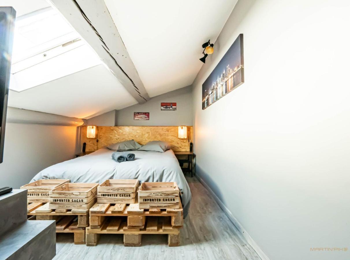 Centre Historique - Free Parking - Self Checkin - Wifi - Industriel - Sleepntripbeziers Apartment Екстериор снимка